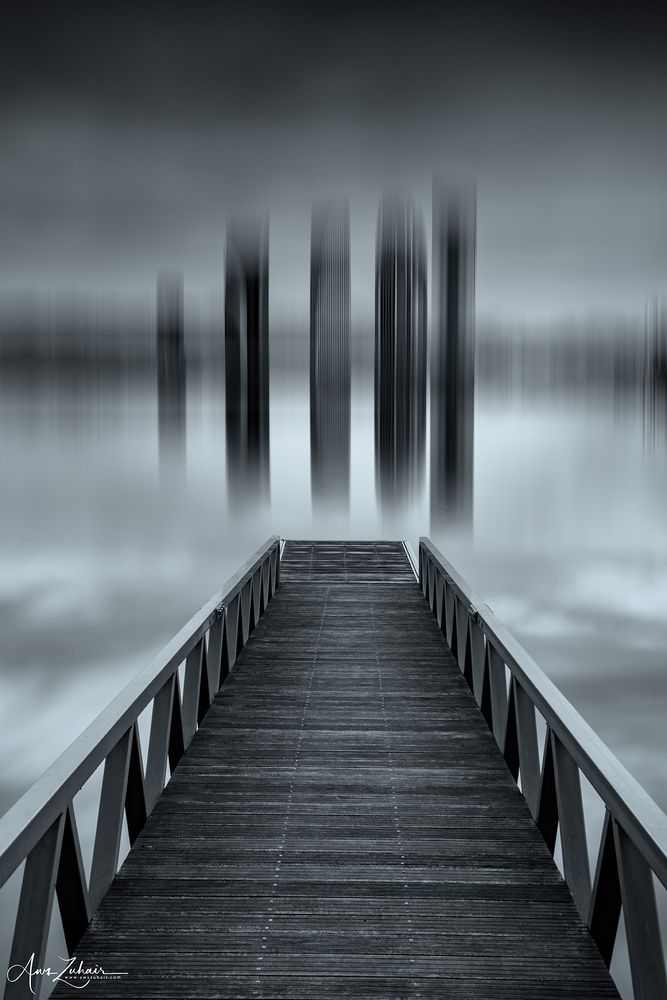 Misty towers