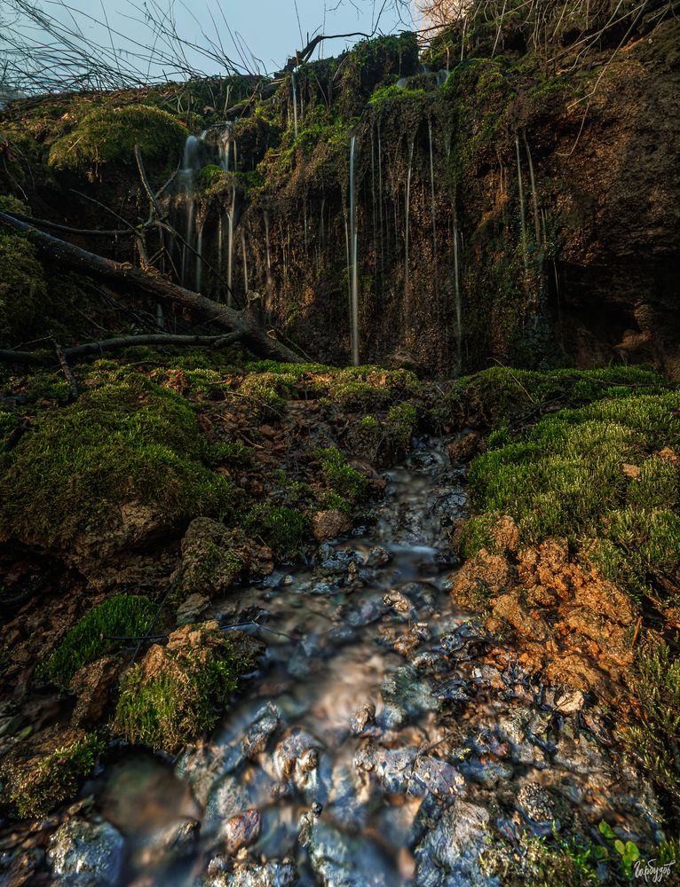 Ершовский водопад. Калужская область.