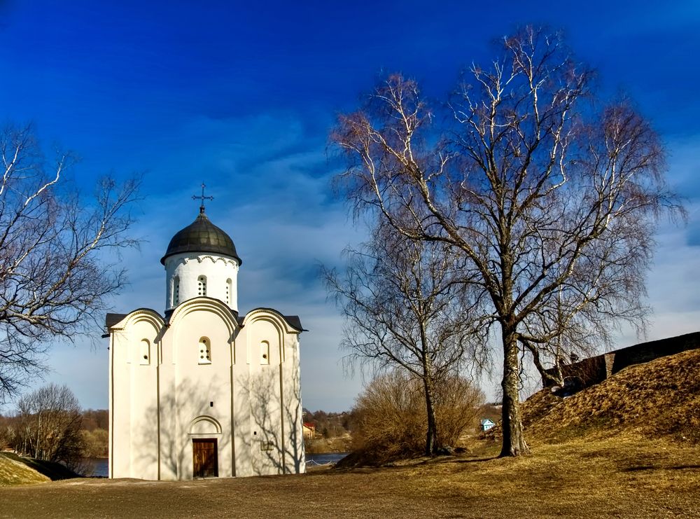 Весна в Старой Ладоге.