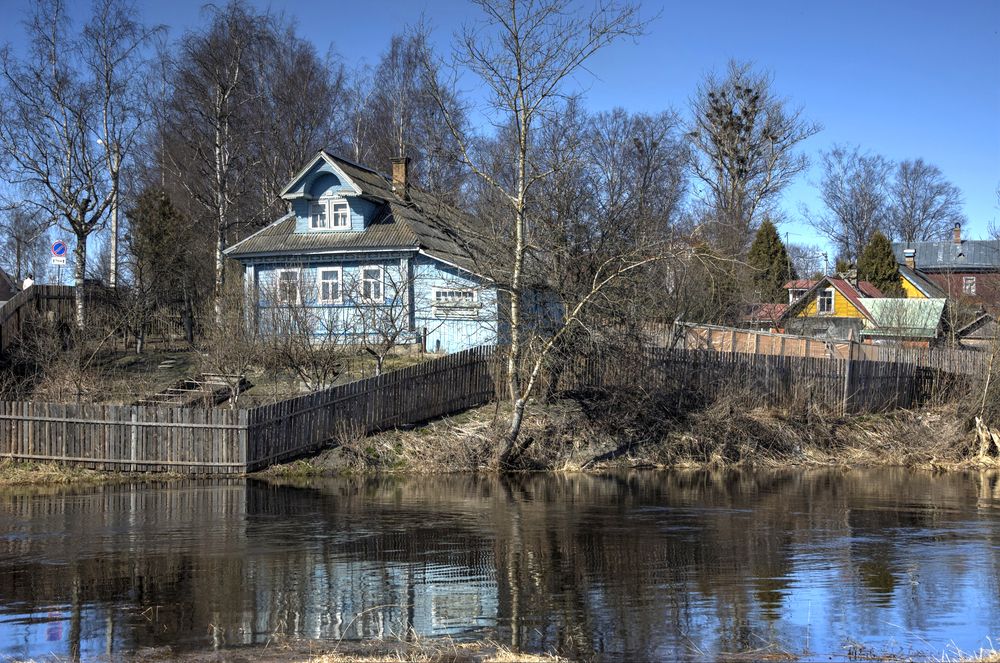 Весна в Старой Ладоге.