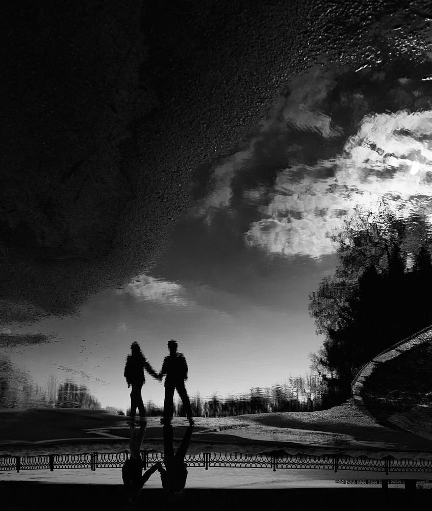 Between darkness and light