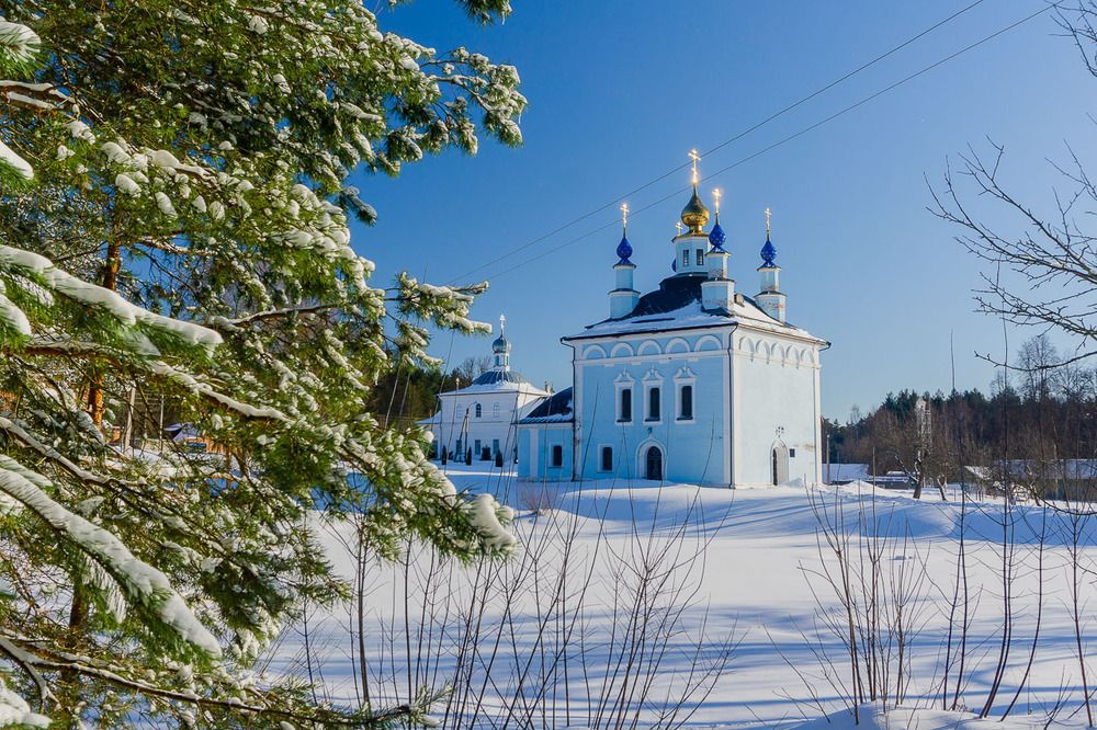 Свято-Введенский Макарьевский Жабынский мужской монастырь.