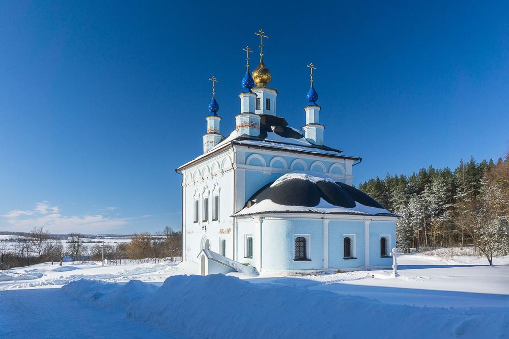 Свято-Введенский Макарьевский Жабынский мужской монастырь.