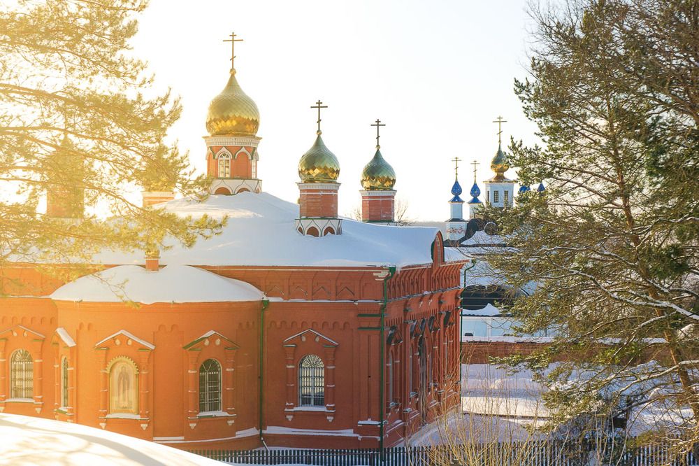 Свято-Введенский Макарьевский Жабынский мужской монастырь.
