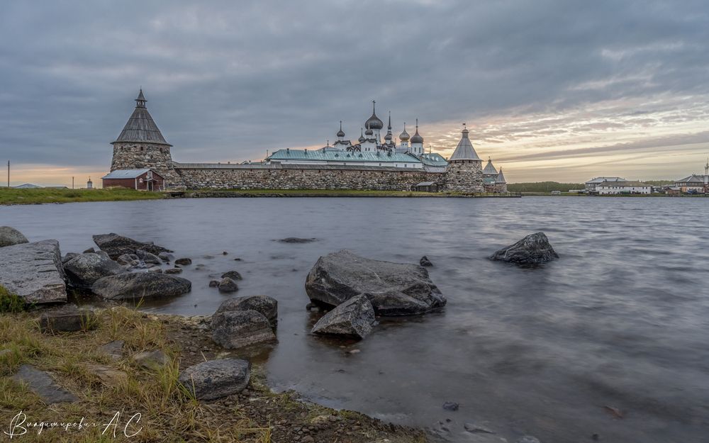 Соловецкий закат.