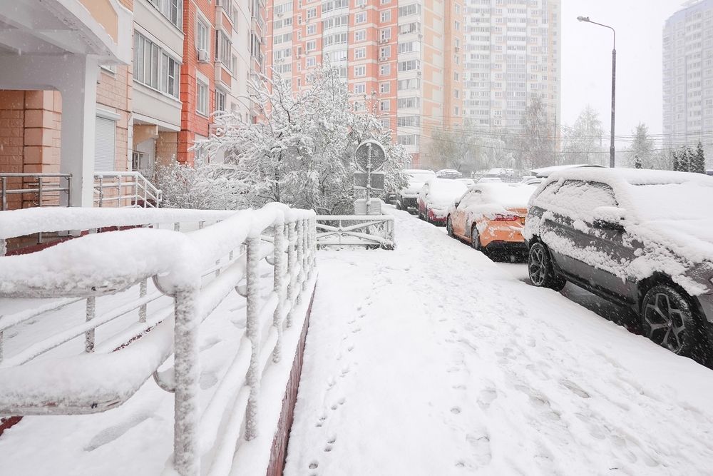 Встречайте зиму в апреле