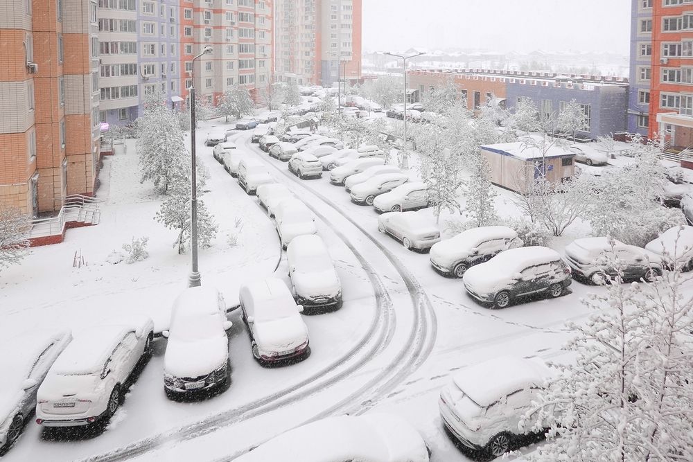 Встречайте зиму в апреле