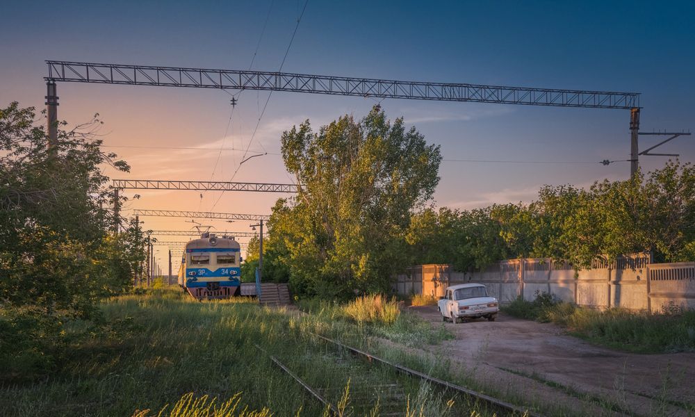 Степногорская железная дорога: место, где работают ЭР22