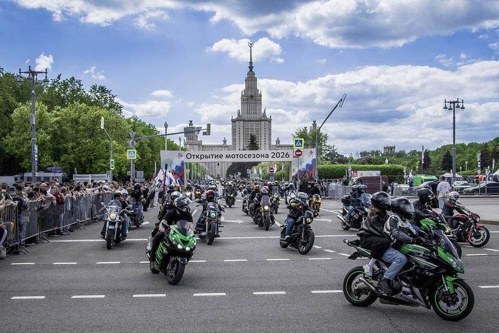 Открытие мотосезона в Москве, 16.05.2026