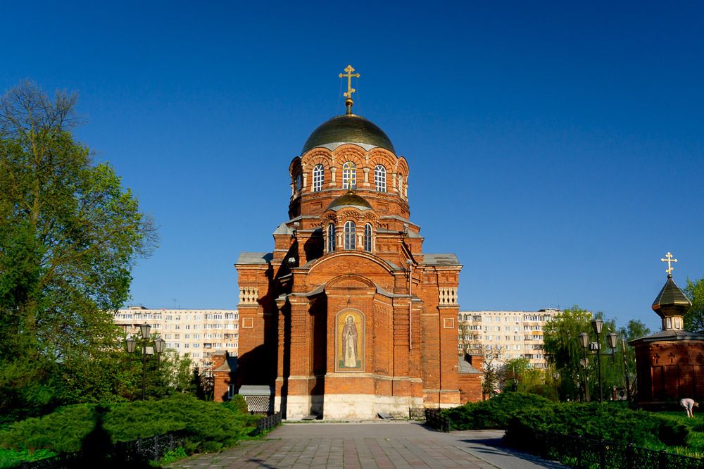 Церковь Сергия Радонежского у Московской заставы. Тула.
