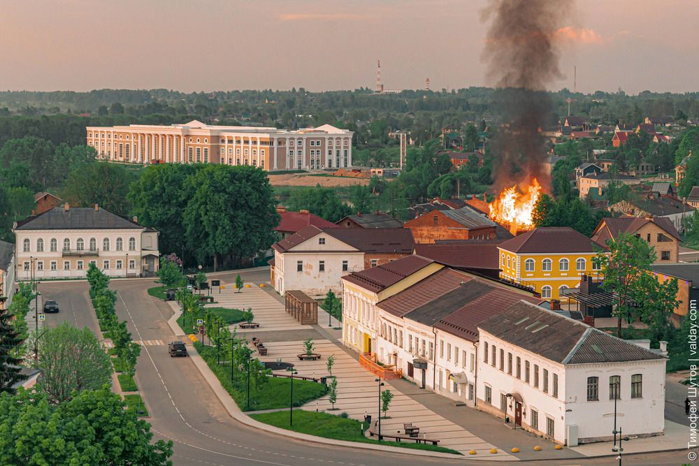 Утро в Валдае