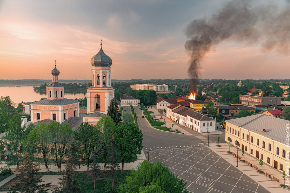 Утро в Валдае