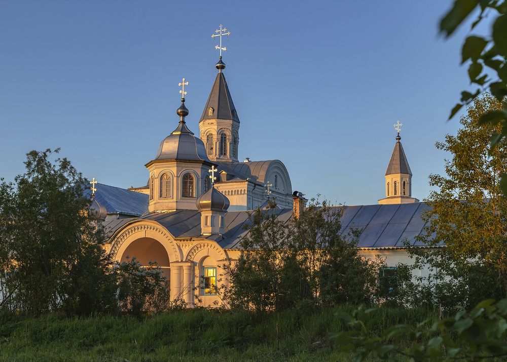Летний вечер.