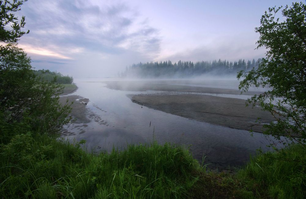 На реке Иркут