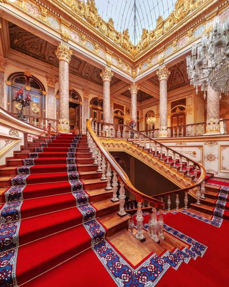 Хрустальная лестница. Дворец Долмабахче | Dolmabahce Palace
