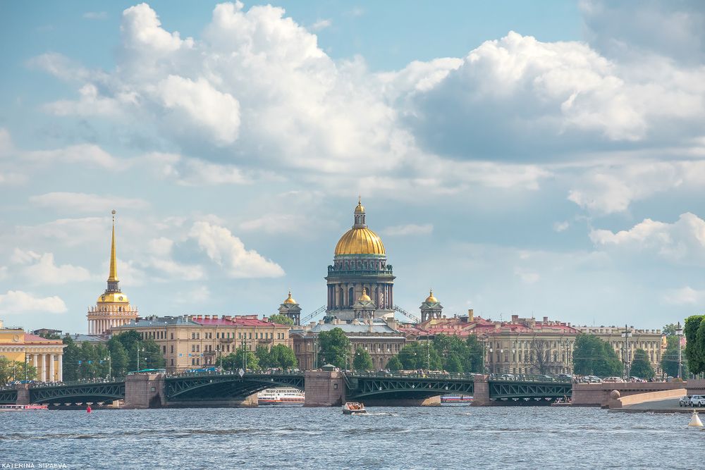 Петербургская открытка