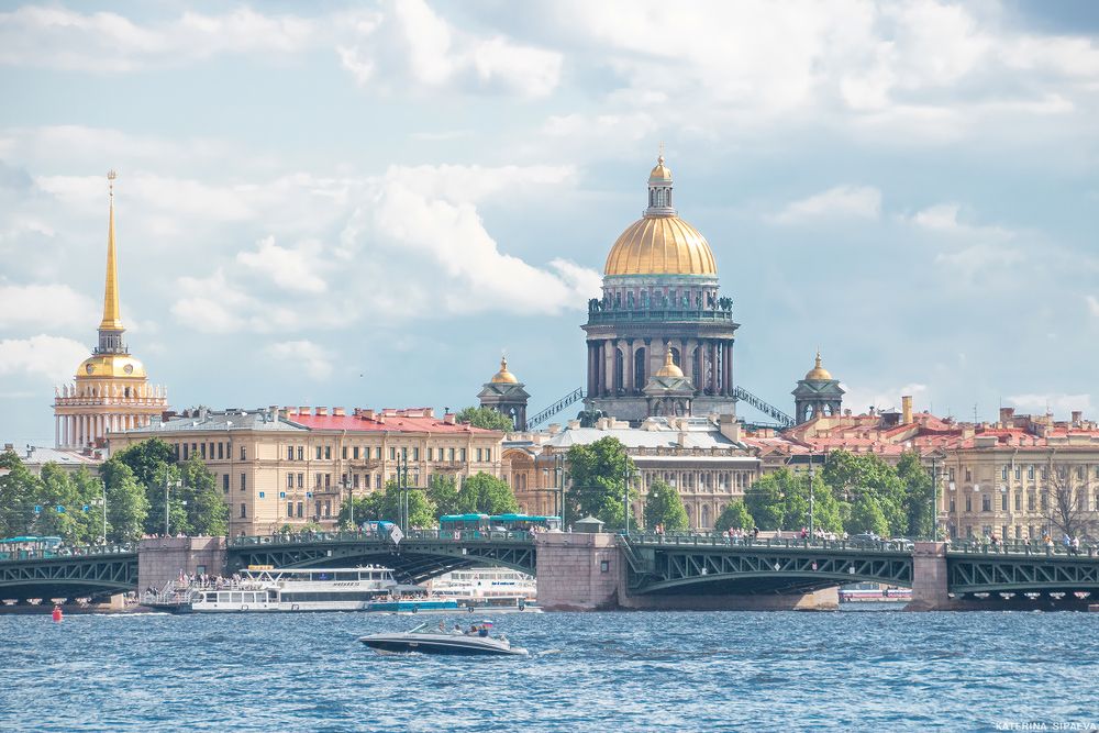 Петербургская открытка