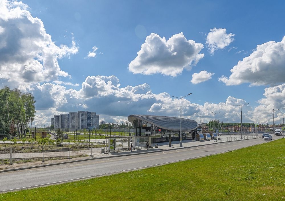 Новая Москва, облака, дороги