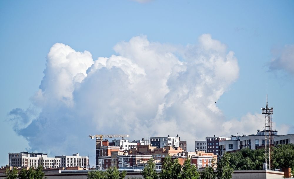 Новая Москва, облака, дороги
