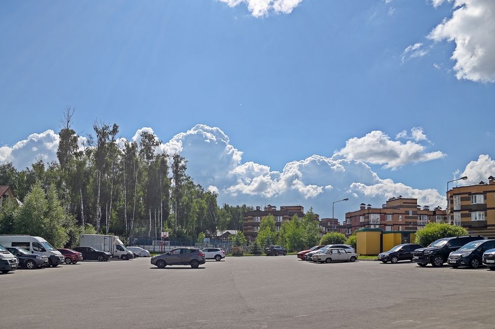 Новая Москва, облака, дороги