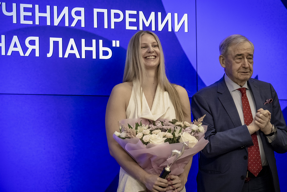 Награждение лауреатов премии Федерации спортивных журналистов России “Серебряная лань”, 14.07.2026