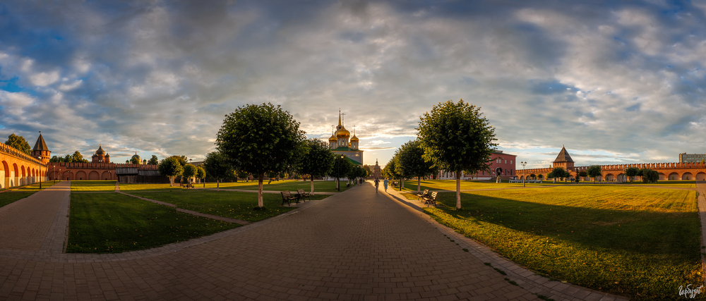 Тульский Кремль на закате