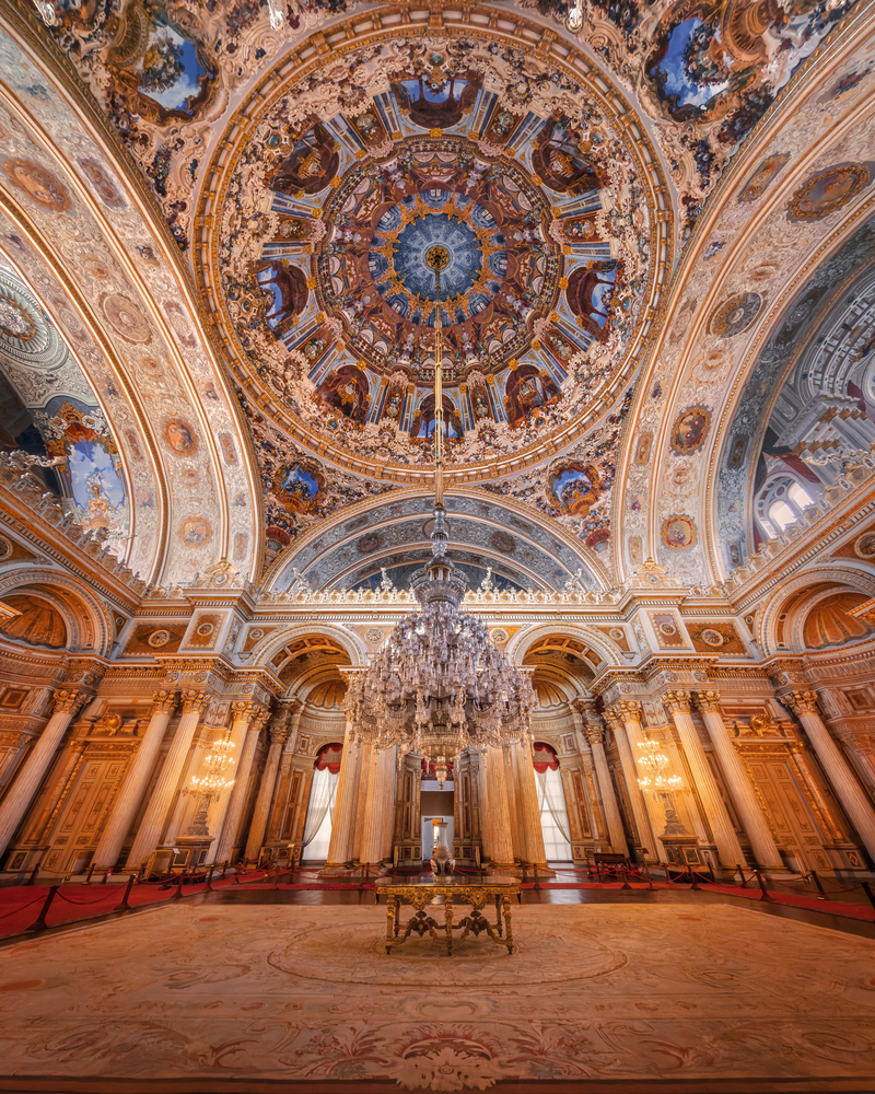 Церемониальный зал дворца Долмабахче | Dolmabahce Palace Ceremonial Hall (Muayede Salonu)