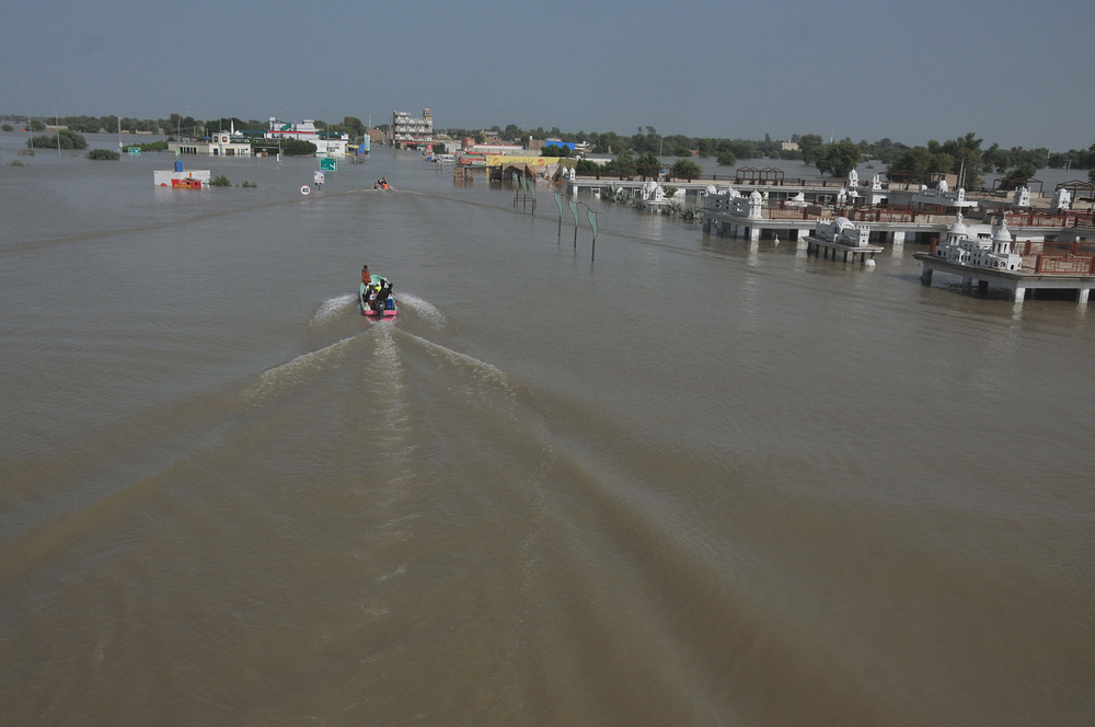 Pakistan Flood Hit Areas