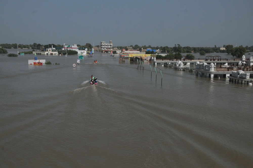 Pakistan Flood Hit Areas