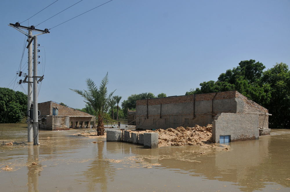 Pakistan Flood Hit Areas