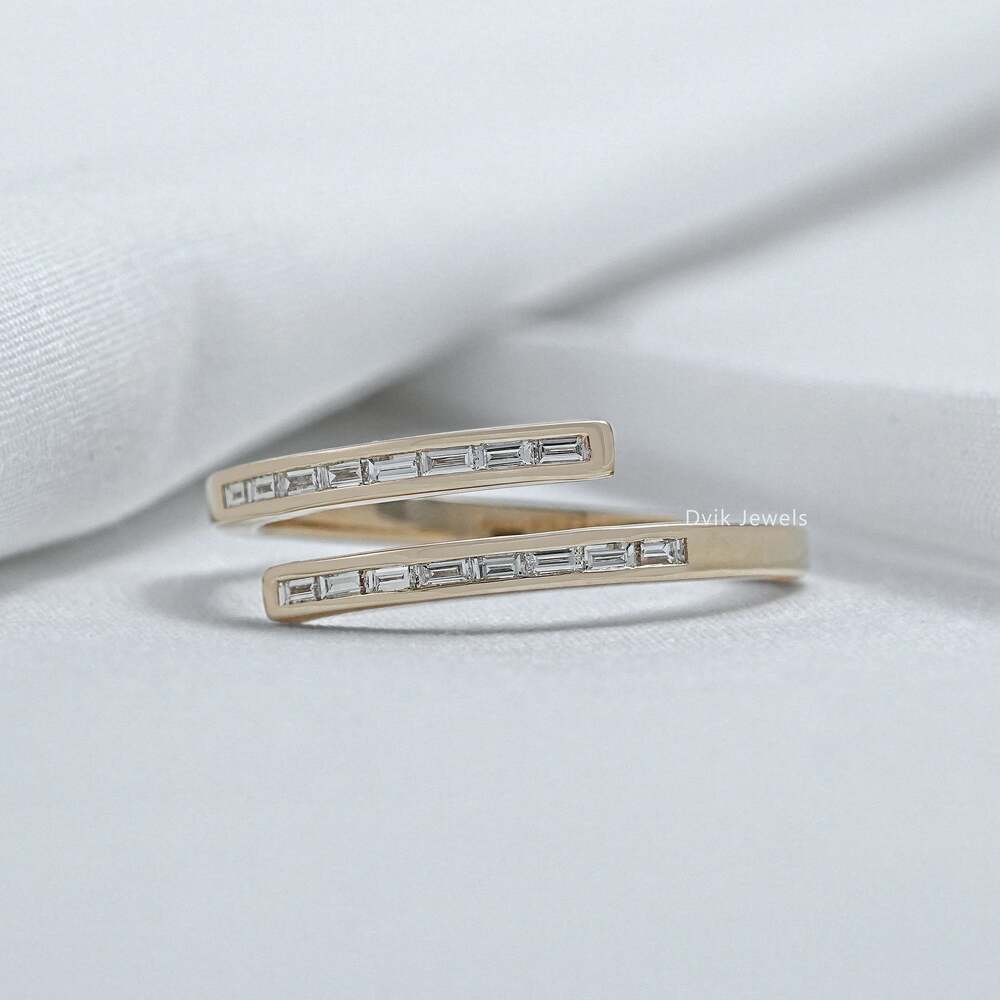 Lab Grown Diamond Open Wedding Bands