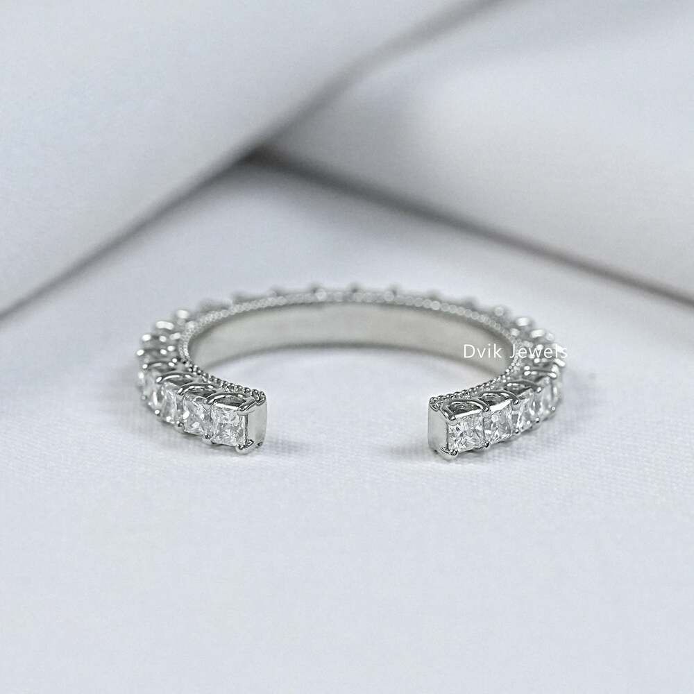 Lab Grown Diamond Open Wedding Bands