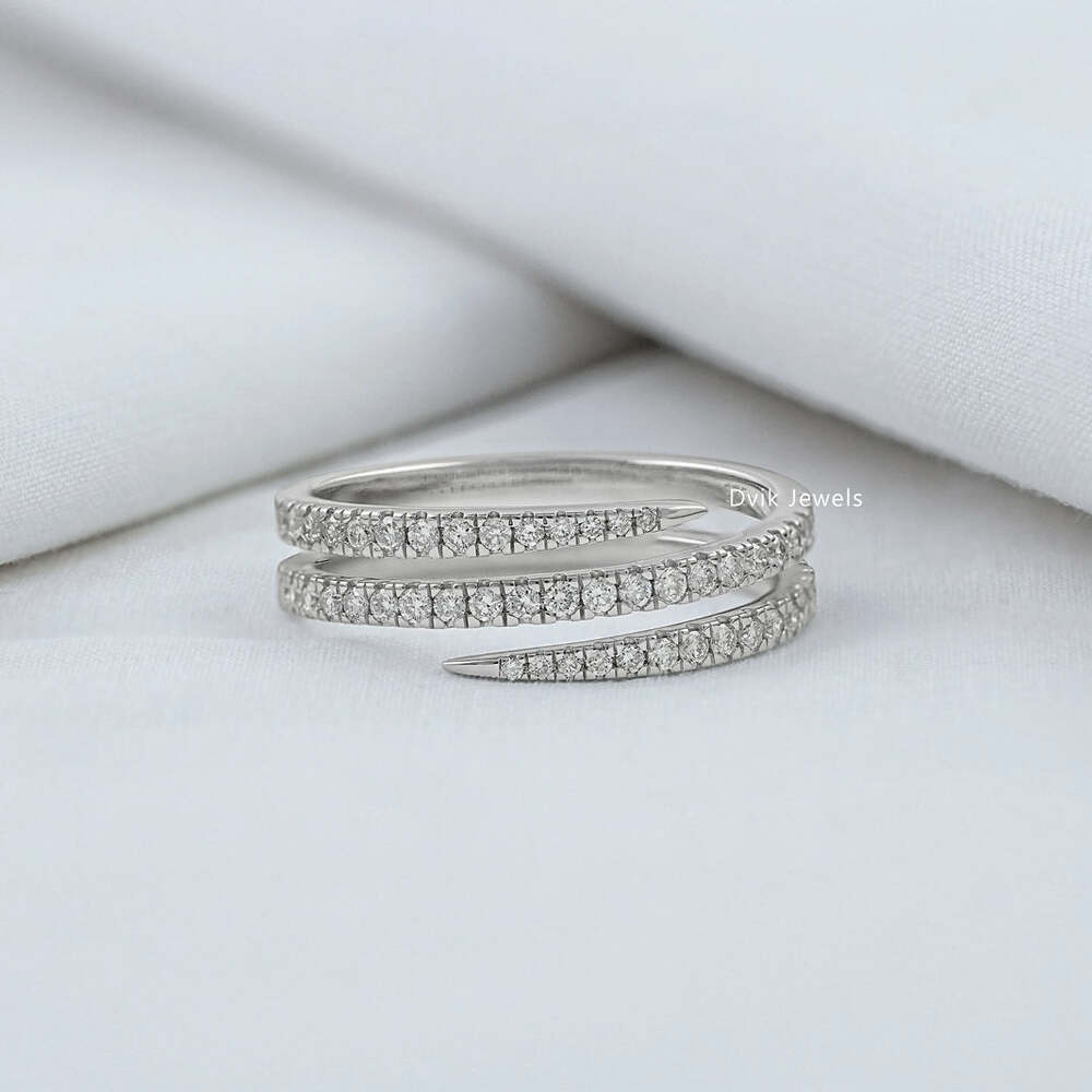 Lab Grown Diamond Open Wedding Bands