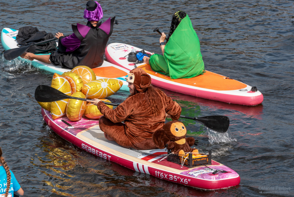 Фестиваль-карнавал сапсёрфинга Фонтанка SUP-2026. Крюков канал. Санкт-Петербург