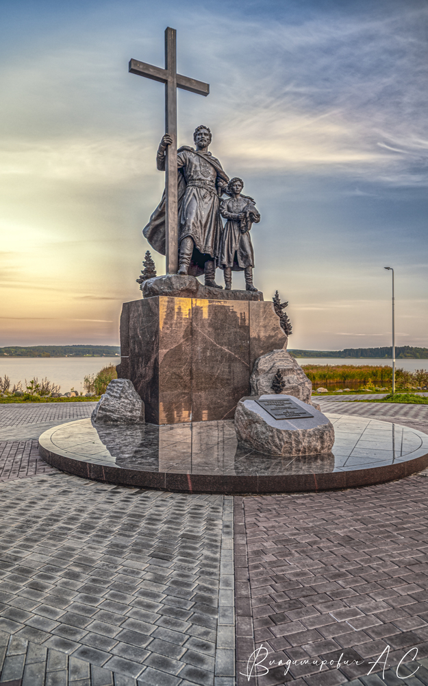 Вечерняя прогулка по городу Сортавала.