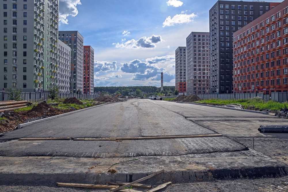 Строится проспект Куприна