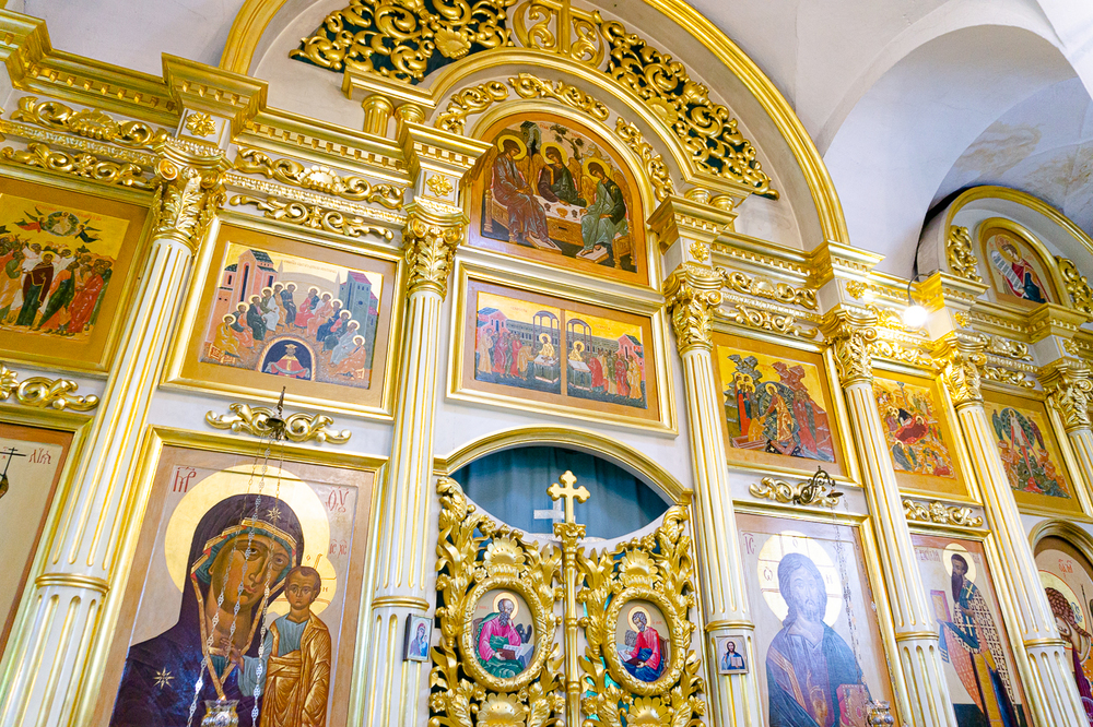 Церковь Троицы Живоначальной в Бёхово. Тула, Тульская область.