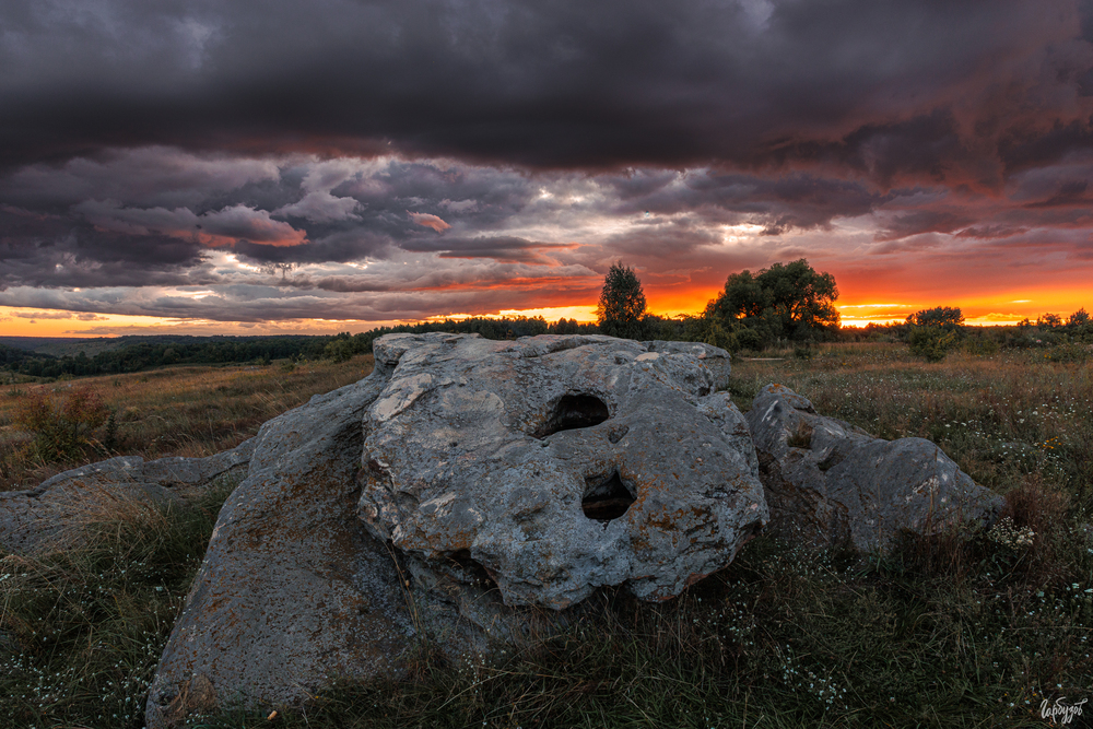 Ведьмины камни. Красногорье, Тульская область.