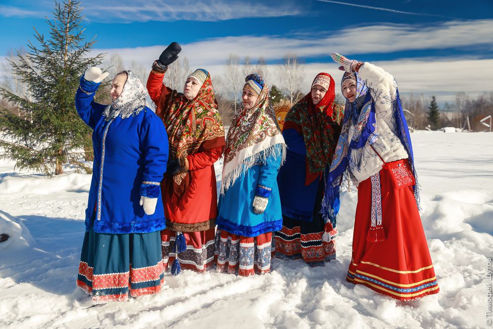 Масленица у староверов в деревне Лякова