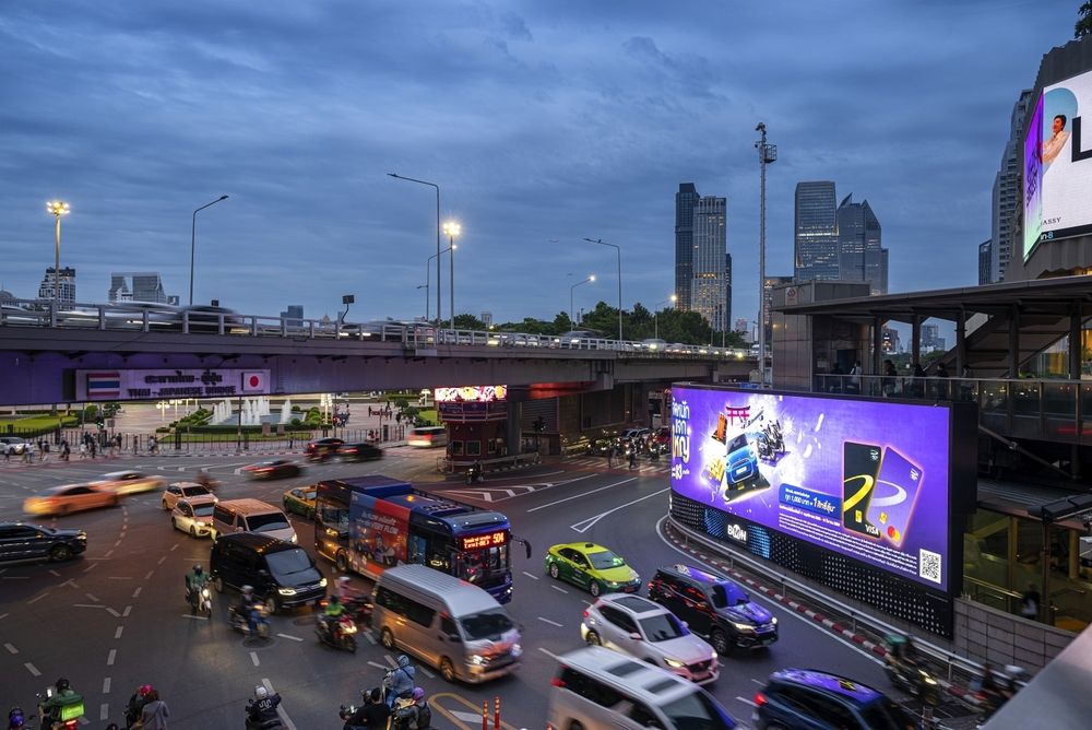 Район Sala Daeng BTS station.