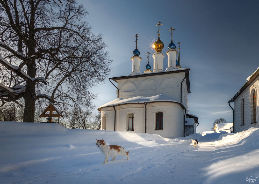 Лихвинский Покровский Добрый мужской монастырь.