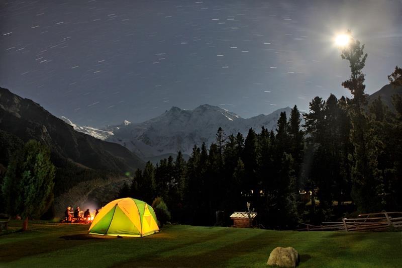 Nanga Parbat - Moonlight view Pakistan