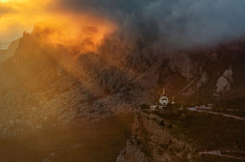 Форосская церковь. Февраль