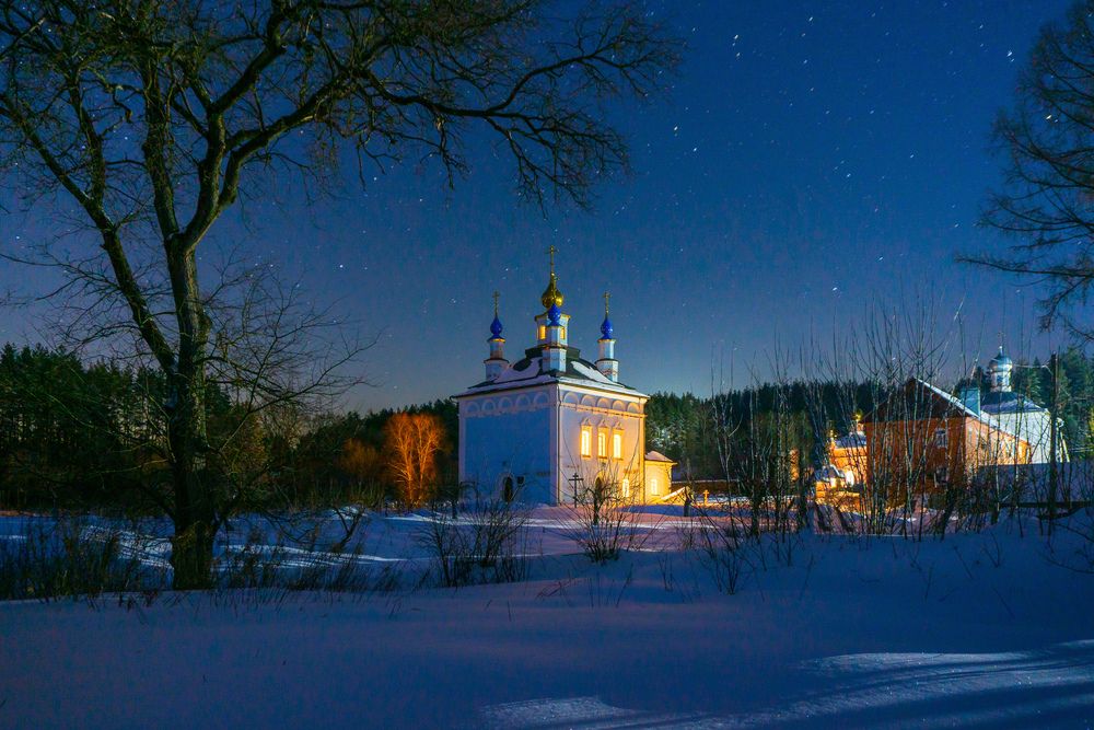 Жабынский мужской монастырь. Тульская область.
