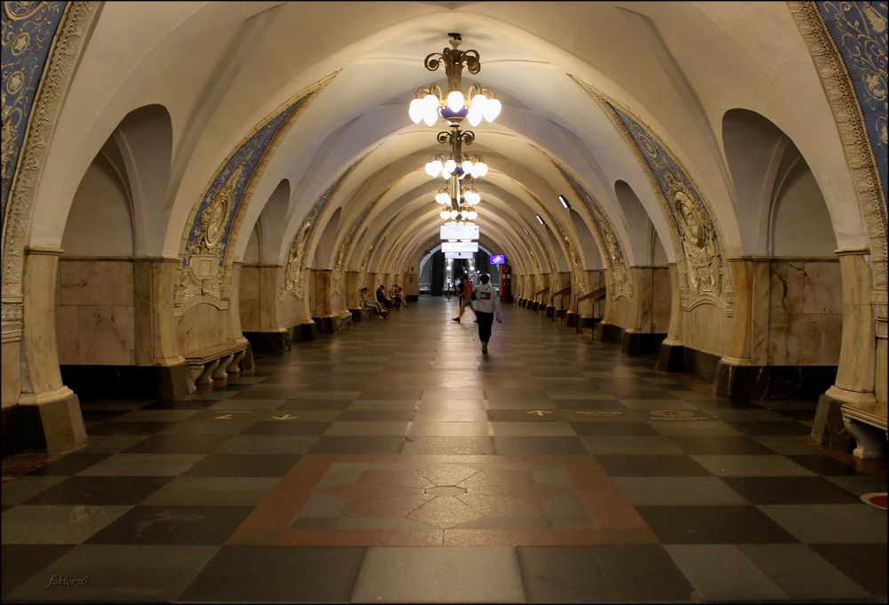 станция метро  Таганская. Москва