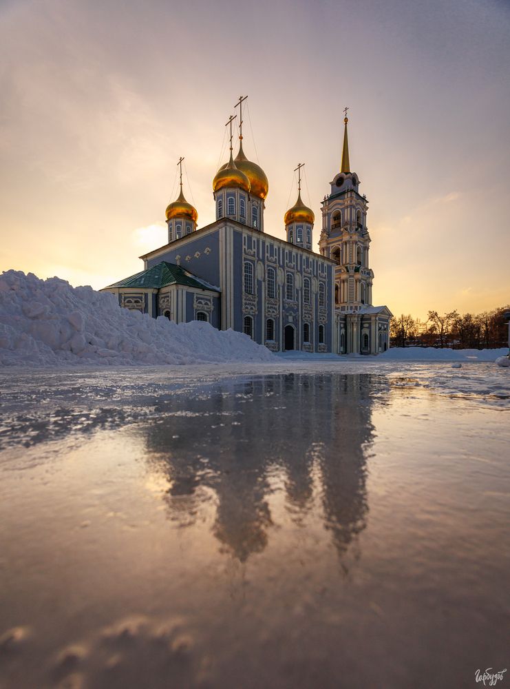 Начало весны в Тульском Кремле