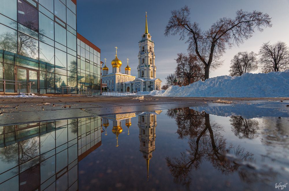 Начало весны в Тульском Кремле