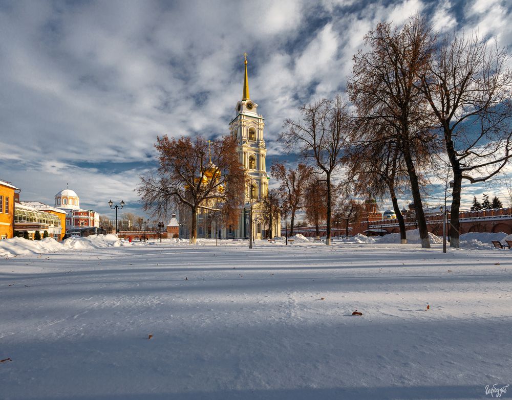Начало весны в Тульском Кремле