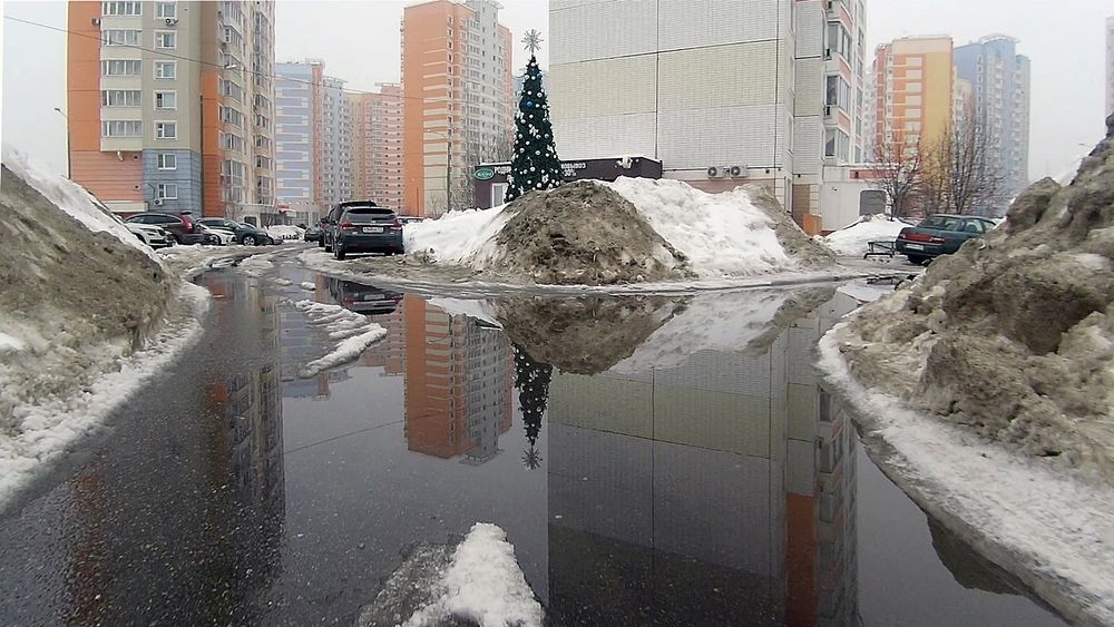 Москва \"плывёт\"