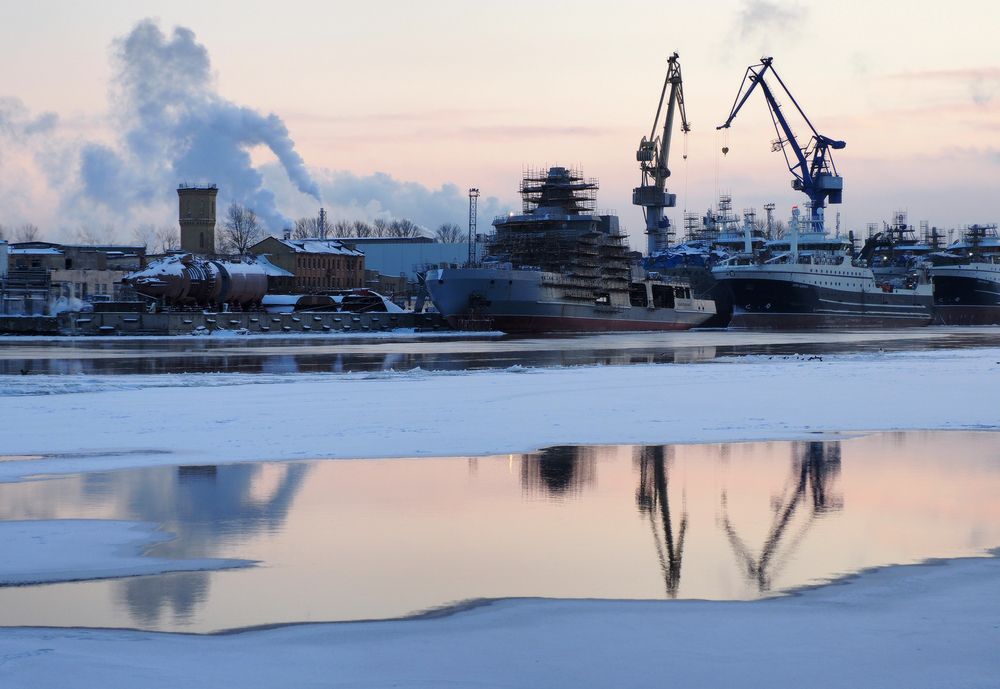 В городе весна